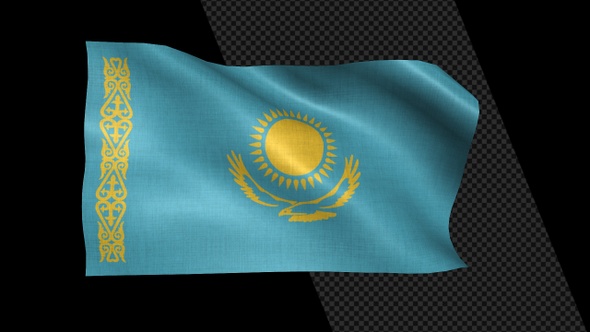 Kazakhstan Flag