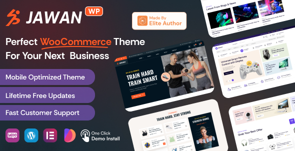 Jawan Gym & Sports Store WooCommerce Theme – 0 Sold!