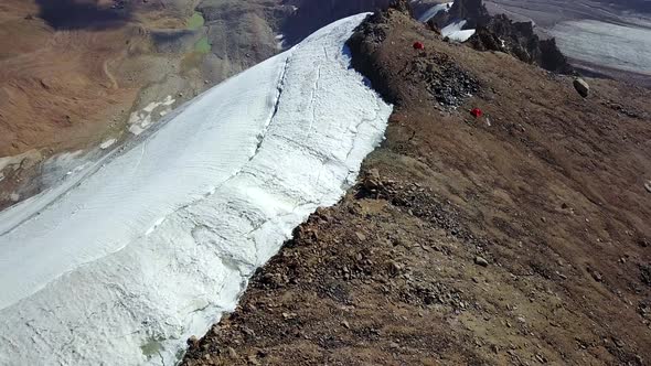 Huge Snow Mountains