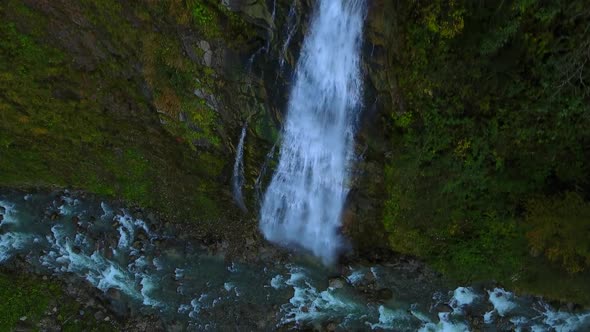 Waterfall From Above