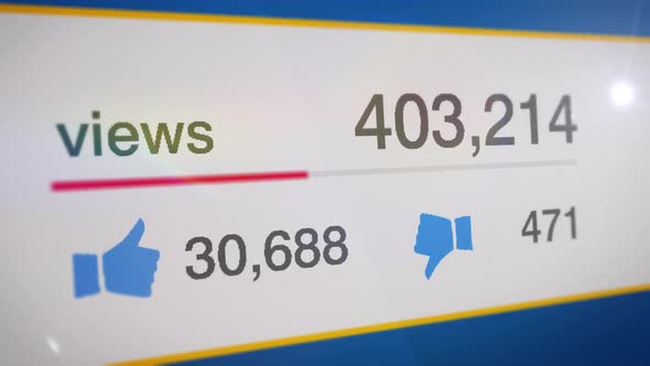 Popular Social Media Statistics Counter alt