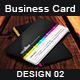 Creative Business Card Design - 02 - GraphicRiver Item for Sale