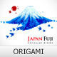 Origami - Fuji mount - GraphicRiver Item for Sale