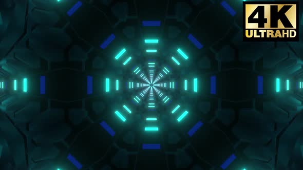 5 Flicker Light Corridor Vj Pack