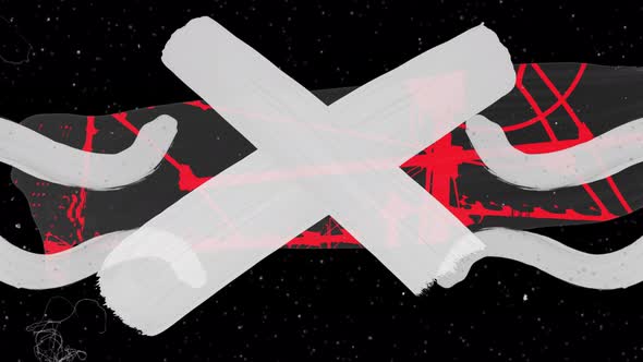 Grunge Street Art Aerials Of The City 4K alt