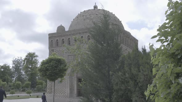 Historic Bukhara City of Uzbekistan. Samanid Mausoleum.