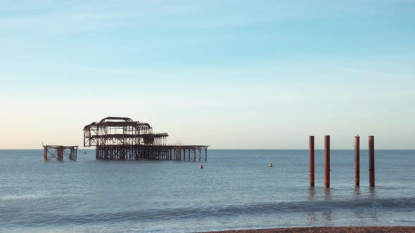 Brighton West Pier Hyperlapse