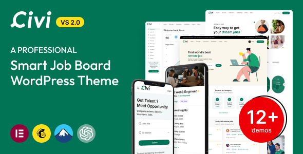 Civi - Job Board WordPress Theme