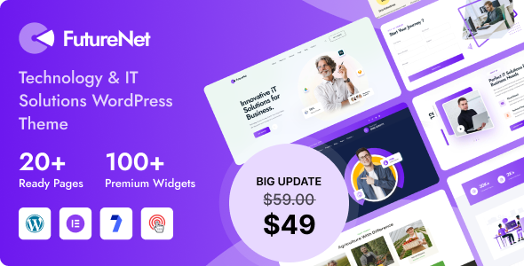 Futurenet - Technology & IT Solutions WordPress Theme