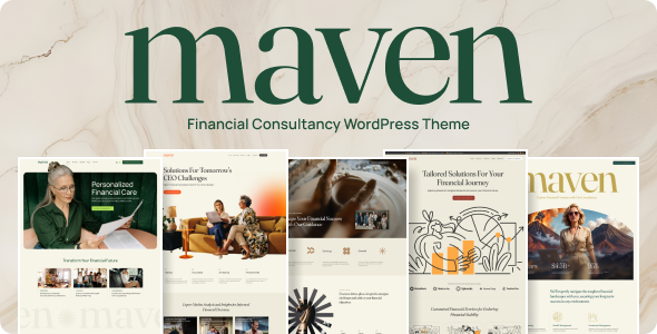 Maven - Consulting & Career Coaching WordPress Theme