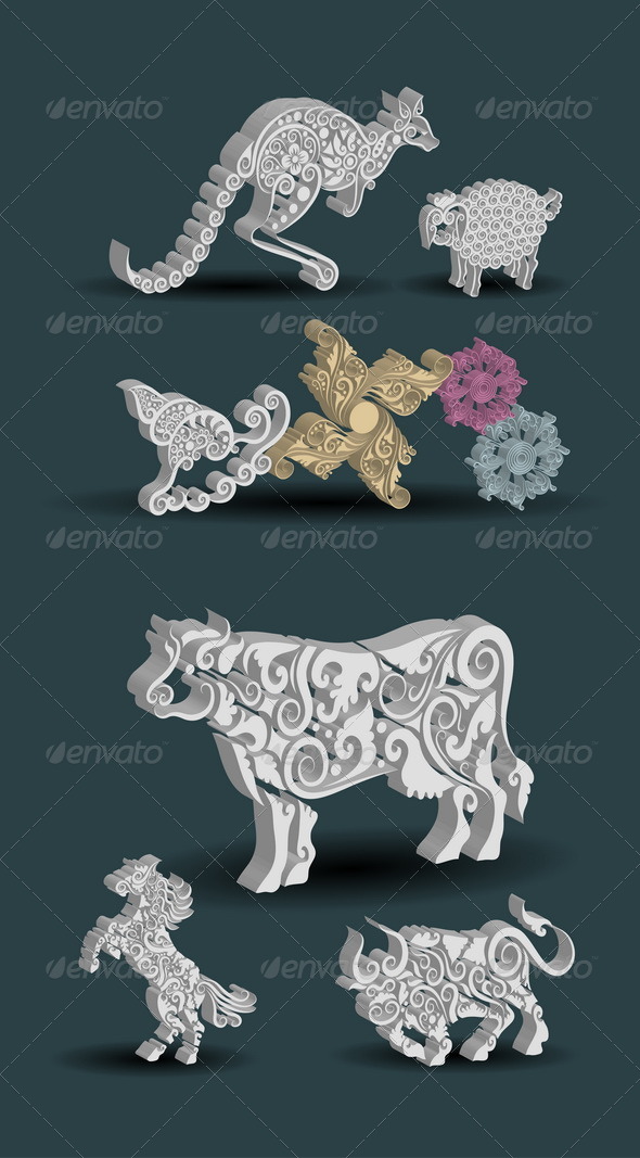 Engraving Animal Ornaments