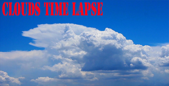 Clouds Time Lapse I