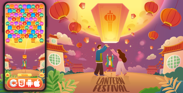 Lantern Festival - HTML5 Game, Construct 3