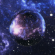 360 degree full sphere panoramic space background with starfield and nebula - 3DOcean Item for Sale