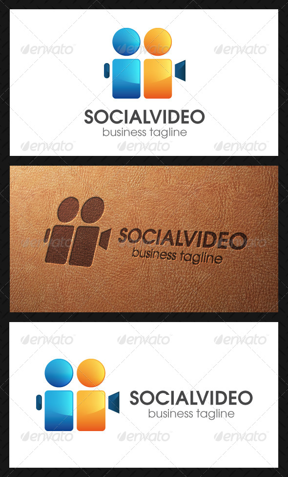 Social Video Logo Template