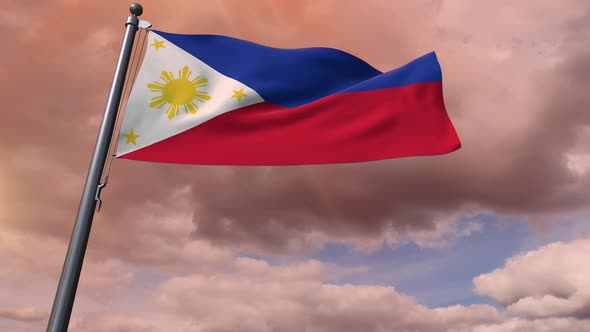 Philippines Flag 4K