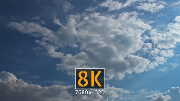 Clouds Time Lapse (8K)