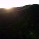Aerial view of hills, at sunrise - VideoHive Item for Sale