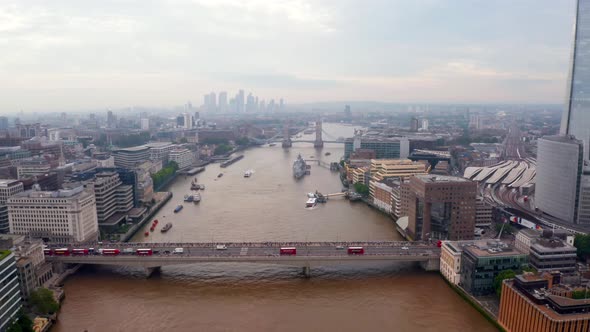 Beautiful London Business District View