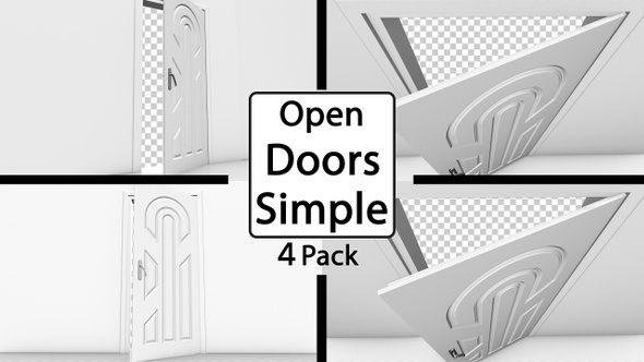 Open Doors Simple 4 Pack