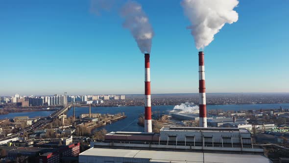 Garbage Incineration Plant in the Big City