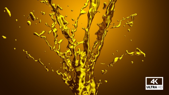 Liquid Gold Splash