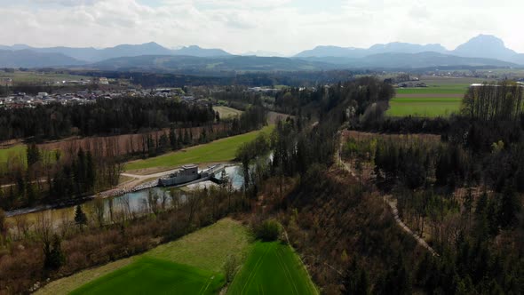 Drone Video of an Village in Upper Austria