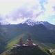 Georgia, Kazbegi, Kazbek Mount, Gergeti Trinity Church - VideoHive Item for Sale