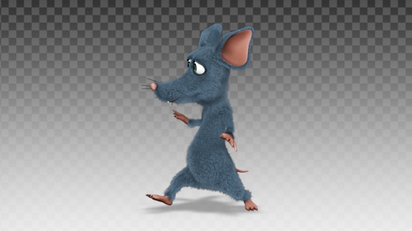 Cartoon Rat - Dance Jamp