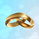 Wedding Rings Motion Loop - VideoHive Item for Sale