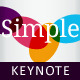 Simplex Keynote Template - GraphicRiver Item for Sale