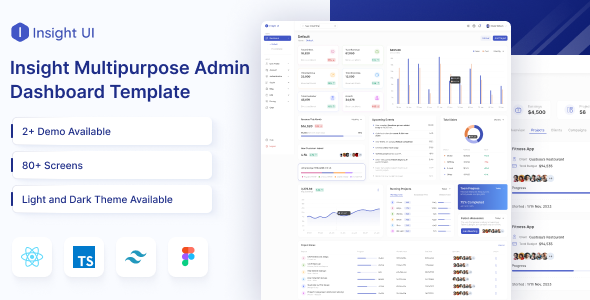 Insight UI - React Admin Dashboard Template