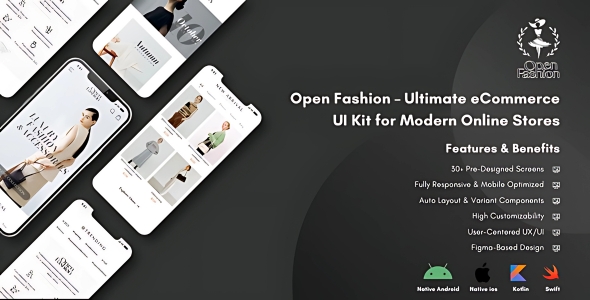 Open Fashion | E-Commerce | Android & iOS App | Front End