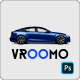 Vroomo – Car Rental Template for Photoshop - ThemeForest Item for Sale