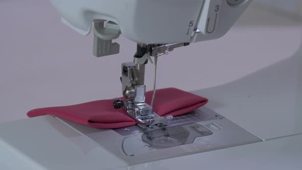 Sewing pieces of fabric