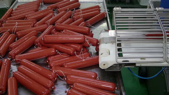 Production Of Sausages, Salami