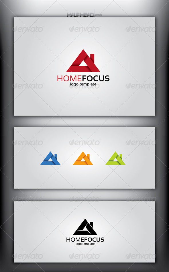 HomeFocus Logo Template