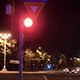 Traffic Light in The City At Night Time Lapse - VideoHive Item for Sale