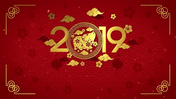 Chinese New Year 2019 Background