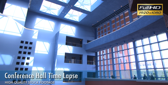 Conference Hall Time Lapse