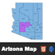 Interactive Arizona Clickable MAP - CodeCanyon Item for Sale