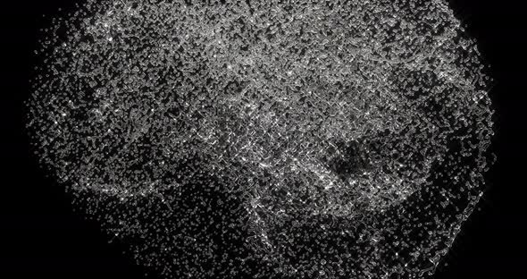 Two Drops of Water Collide