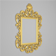 Classic Frame Mirror 005 - 3DOcean Item for Sale