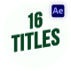 Titles - VideoHive Item for Sale
