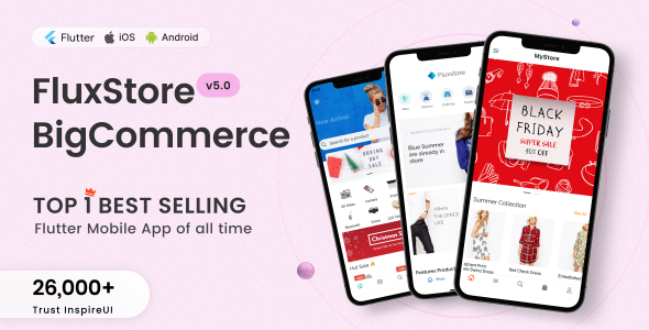 FluxStore BigCommerce - Flutter E-commerce Full App