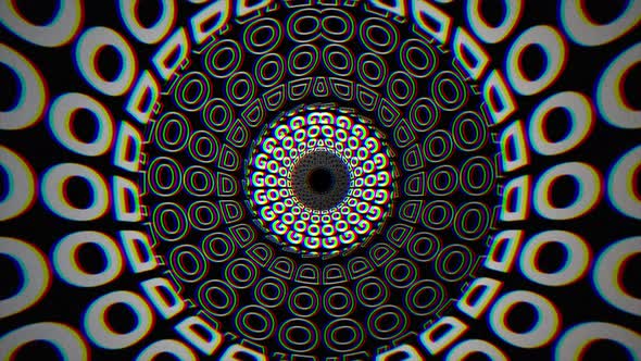 Good Vibes Visual Loop Tunnel RGB 4K