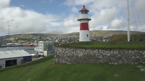 Lighthouse and Old Coastal Fortifications