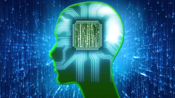 Computer Ai Artificial Intelligence Cpu Brain Chip Circuit Board