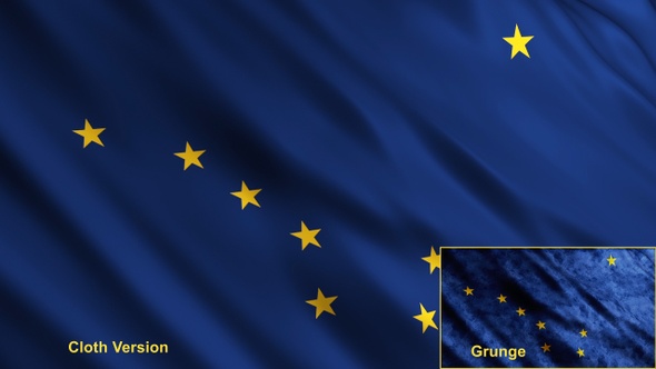 Alaska State Flags