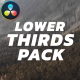 Lower Thirds Pack / DR - VideoHive Item for Sale